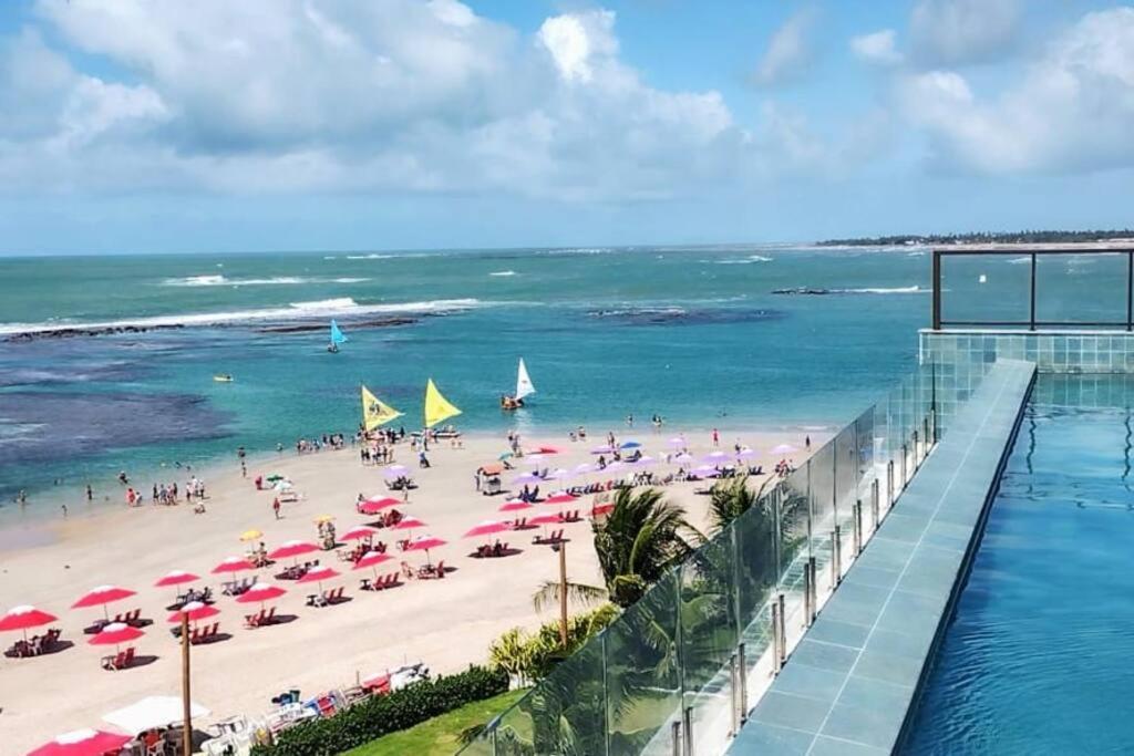Flat De Luxo Beira-Mar Em Porto De Galinhas Apartman Kültér fotó